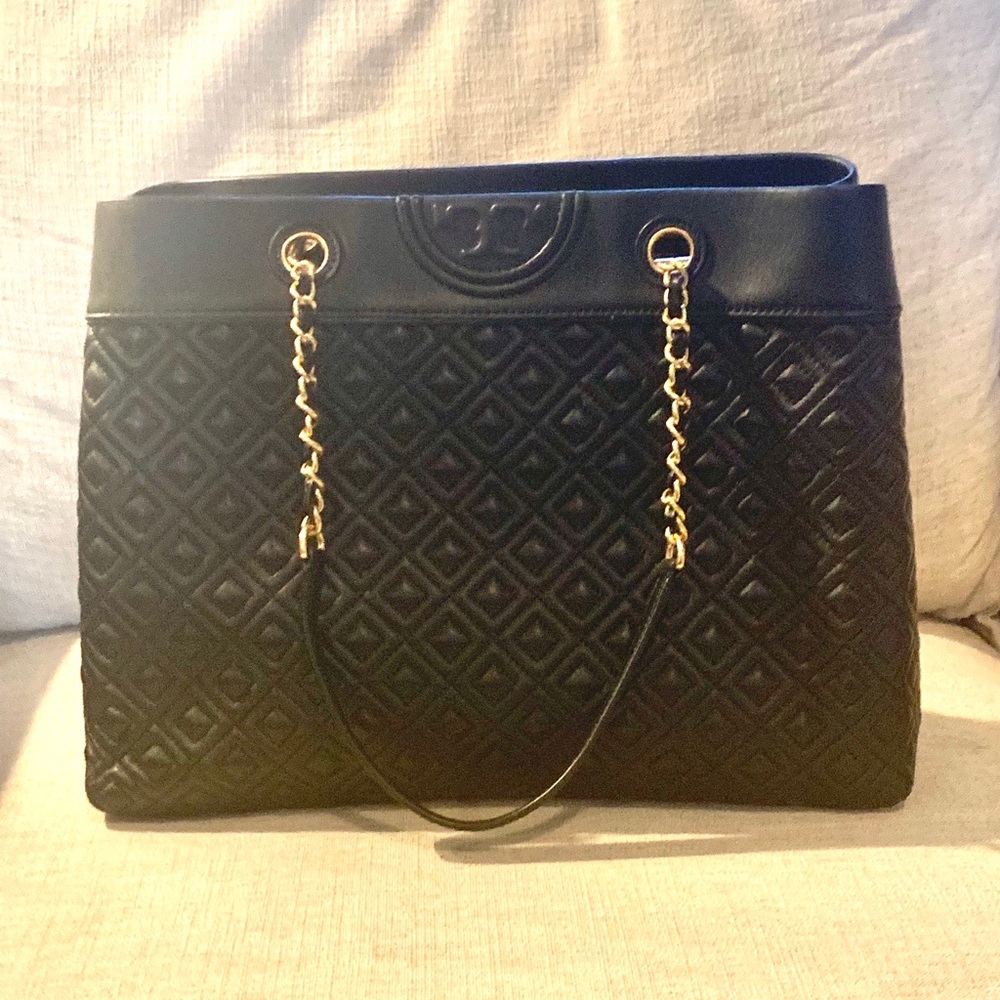 Tory Burch Fleming Triple Compartment Tote